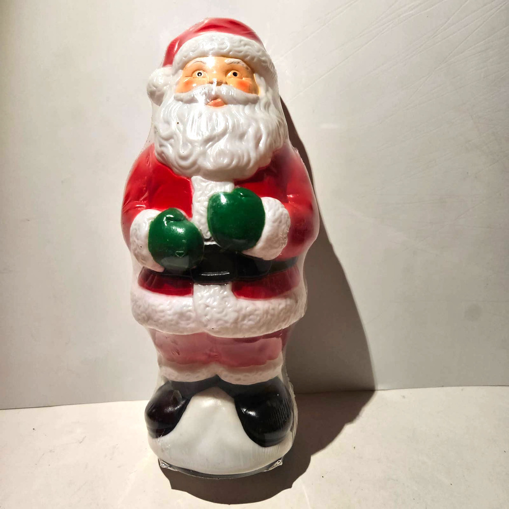 NEW Vintage 1995 Empire Pathway Light Topper‎ Santa Claus Mini Blowmold #1